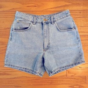 Zara high waisted denim shorts
